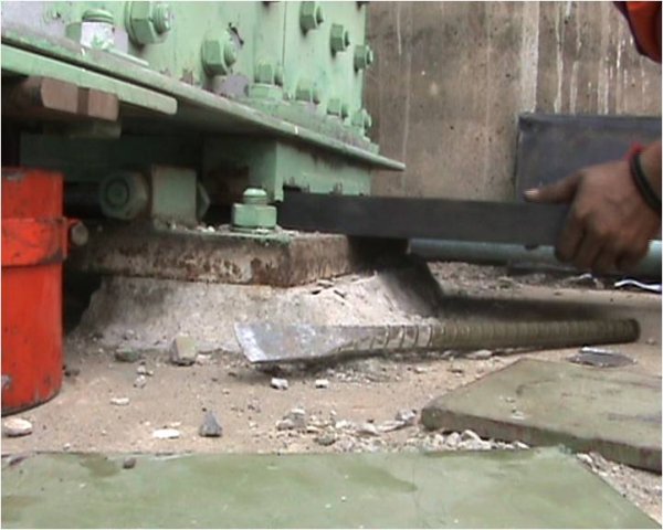 Pemasangan bearing pad